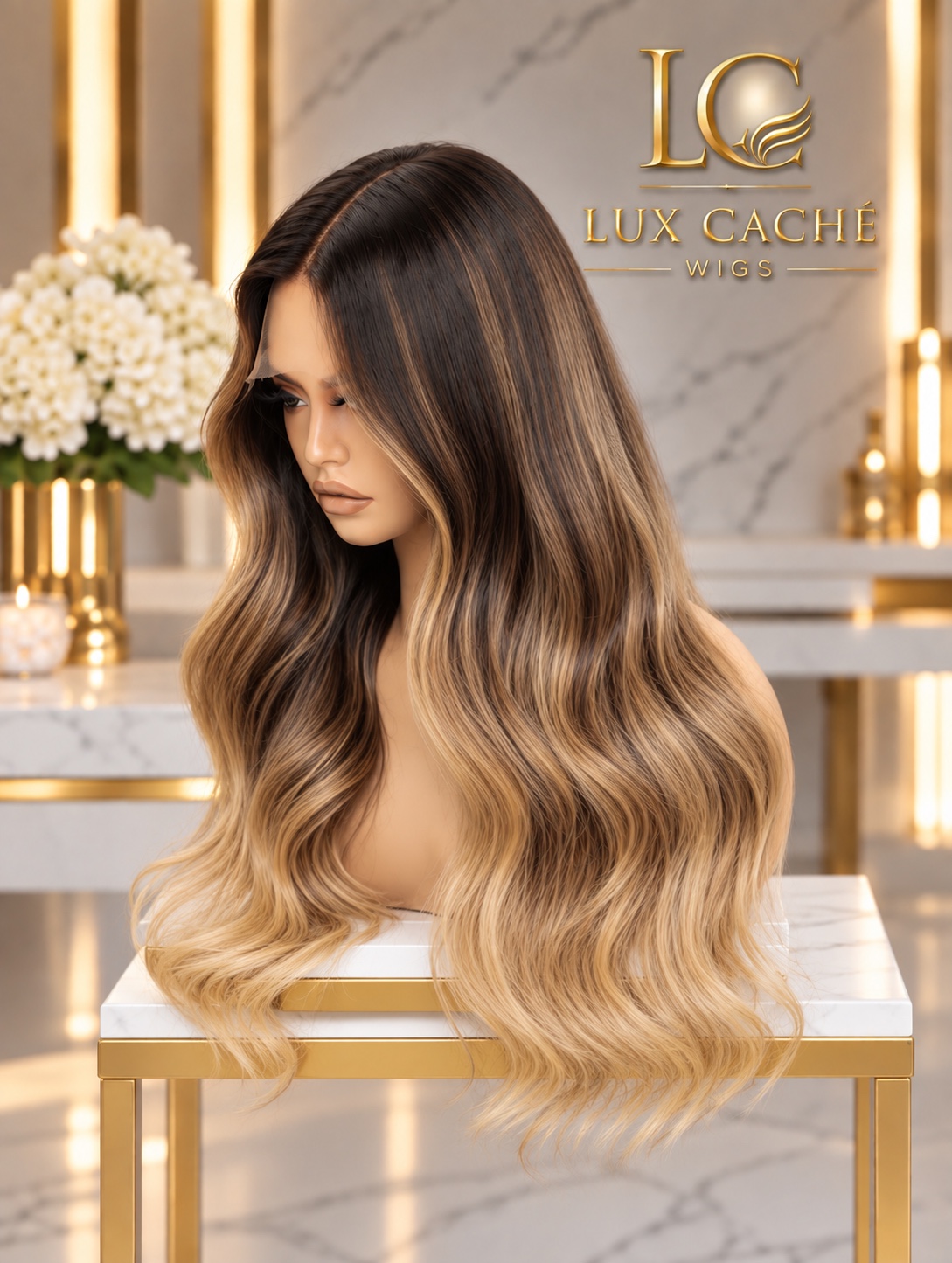 Golden Melt wig