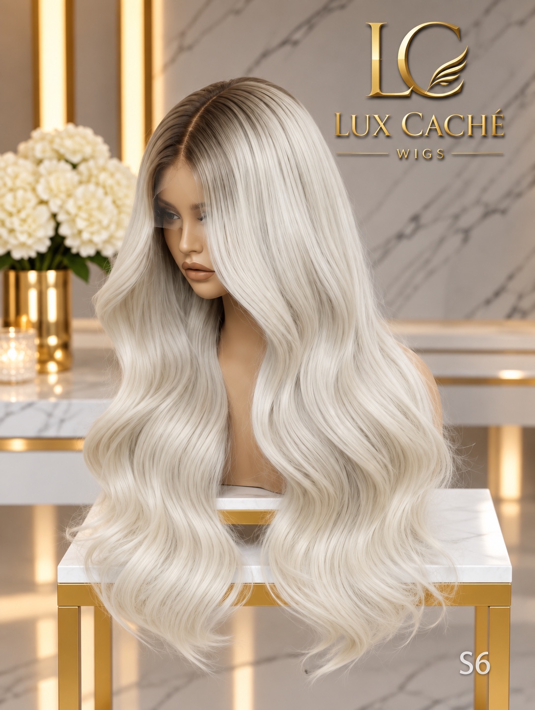 Icy Pearl wig